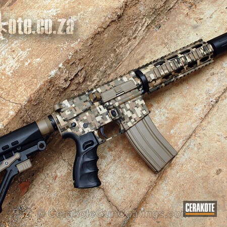 Powder Coating: DESERT SAND H-199,MAGPUL® O.D. GREEN H-232,Tactical Rifle,Mud Brown H-225