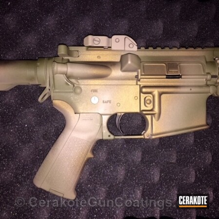 Powder Coating: DPMS Panther Arms,O.D. Green H-236,Tactical Rifle,Burnt Bronze H-148,Flat Dark Earth H-265