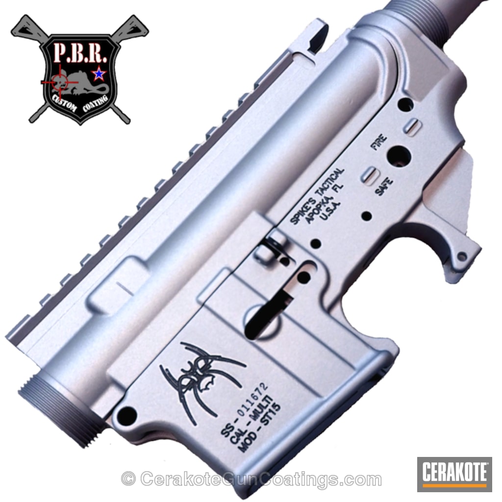 H 150 Savage Stainless With Graphite Black By Steve Franks Cerakote