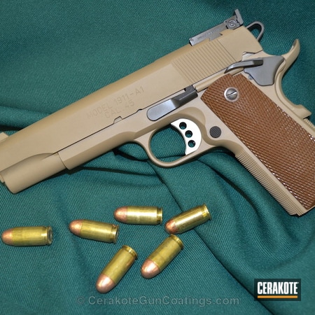 Powder Coating: BARRETT® BROWN H-269,1911,Handguns,Springfield Armory