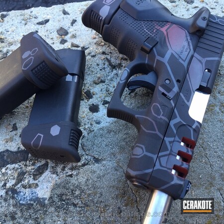 Powder Coating: Crimson H-221,Glock,Handguns,Armor Black H-190,Smith's Grey,Bull Shark Grey H-214