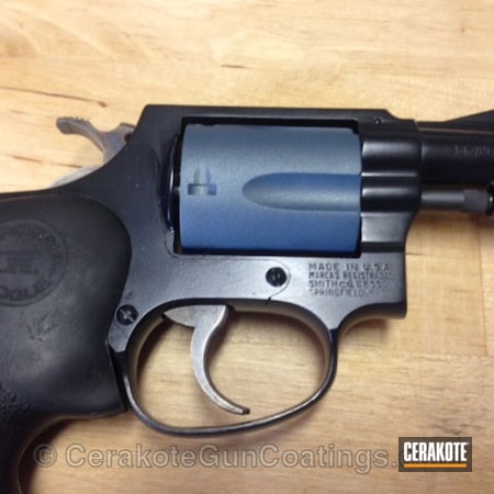 Powder Coating: Smith & Wesson,Handguns,Blue Titanium H-185,SOCOM BLUE  H-245