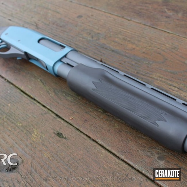 H-185 Blue Titanium with H-234 Sniper Grey and H-146