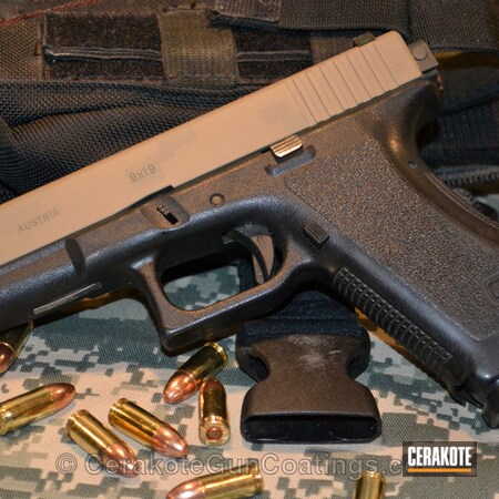 Powder Coating: Glock,Handguns,Coyote Tan H-235