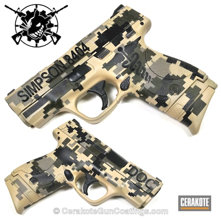 Powder Coating: Smith & Wesson,ICON Grey,Handguns,DESERT SAND H-199,O.D. Green H-236,SAVAGE® STAINLESS H-150