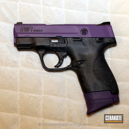 Powder Coating: Graphite Black H-146,Smith & Wesson,Wild Purple H-197,Handguns