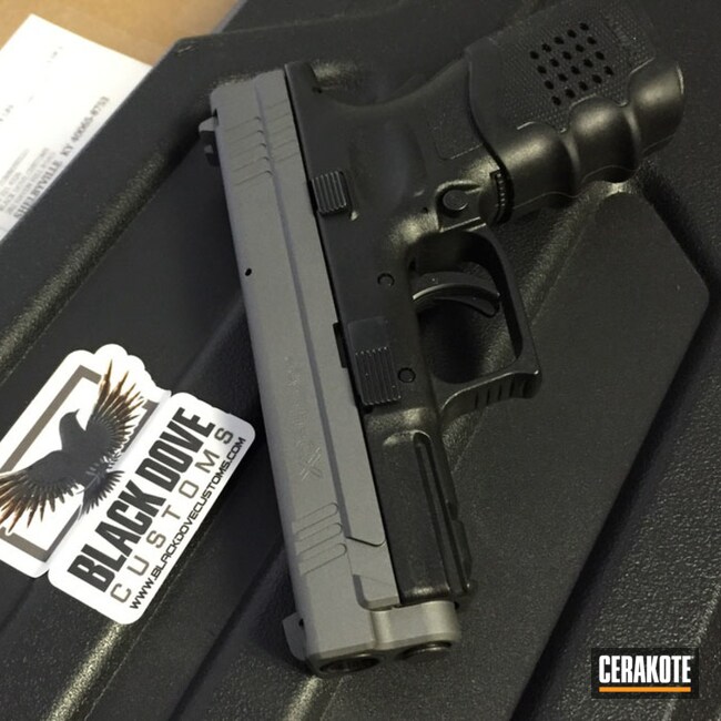 H-227 Tactical Grey by Black Dove Customs | Cerakote