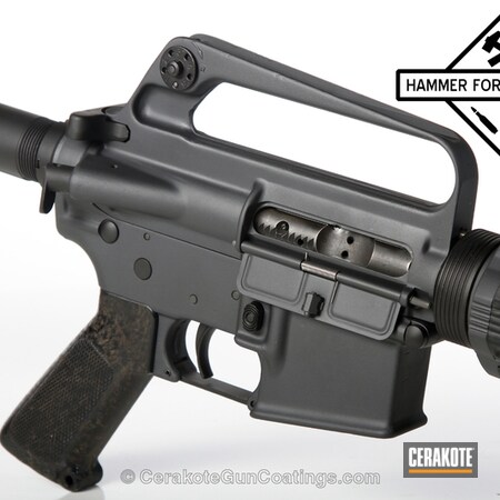 Powder Coating: Graphite Black H-146,Sniper Grey H-234,Sniper Grey,Tactical Rifle,Colt