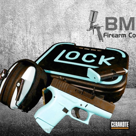 Powder Coating: Glock,Snow White H-136,Zombie Green H-168,Handguns,Custom Mix,Sky Blue H-169