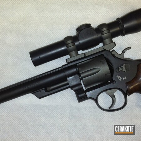 Powder Coating: Smith & Wesson,Armor Black H-190,Revolver,Tungsten H-237