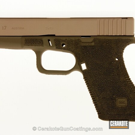 Powder Coating: Glock,Handguns,O.D. Green H-236,Flat Dark Earth H-265