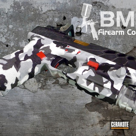 Powder Coating: Graphite Black H-146,Glock,Snow White H-136,USMC Red H-167,Sniper Grey H-234,Sniper Grey
