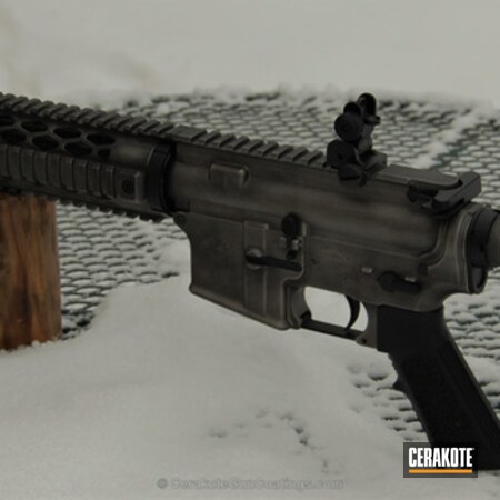 Powder Coating: Graphite Black H-146,Tactical Rifle,Tungsten H-237