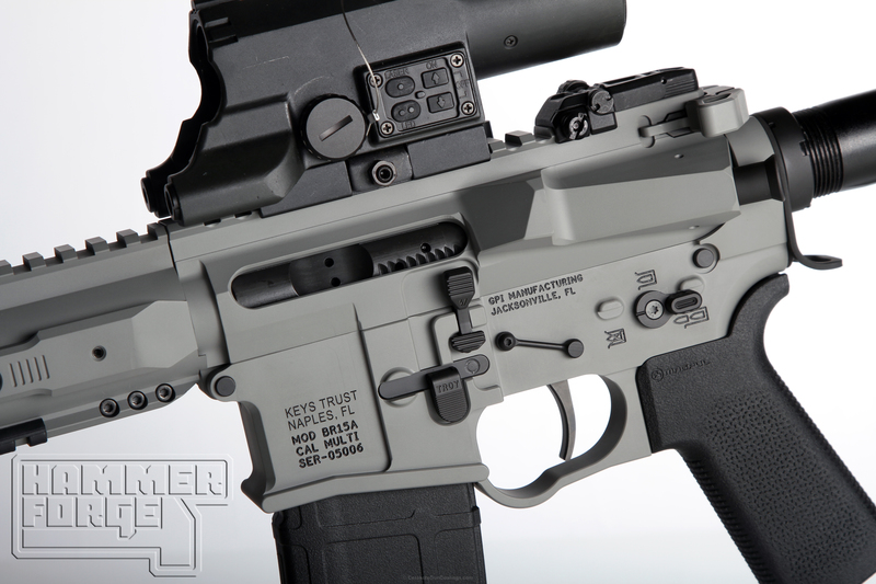 H-214 Smith's Grey with H-146 Graphite Black by WEB USER | Cerakote