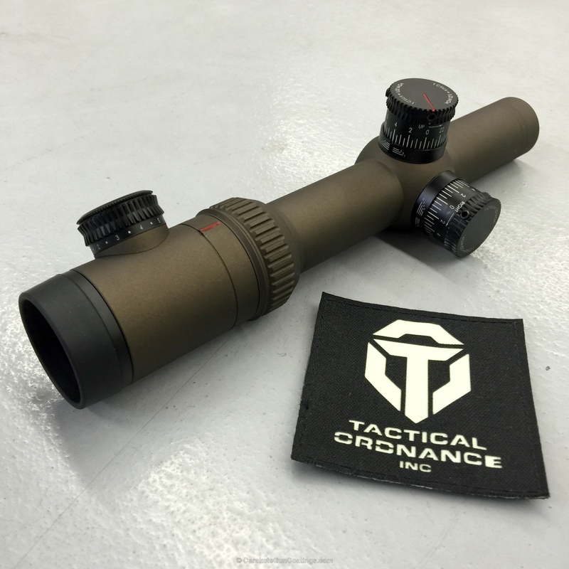 H-146 Graphite Black with H-148 Burnt Bronze by Casey Brouwer | Cerakote