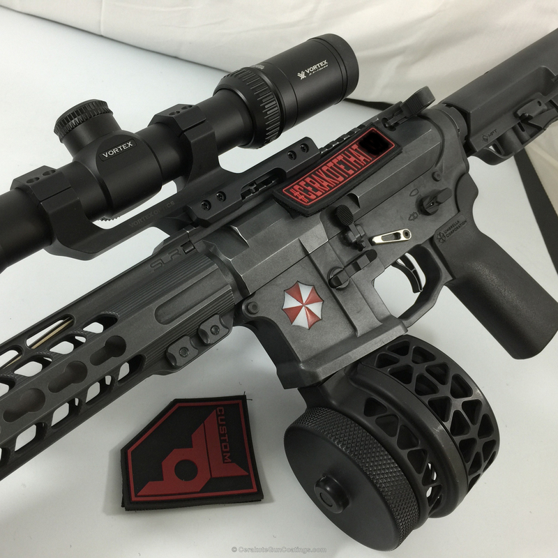 H-234 Sniper Grey with H-146 Graphite Black by MICHAEL SIGOUIN | Cerakote