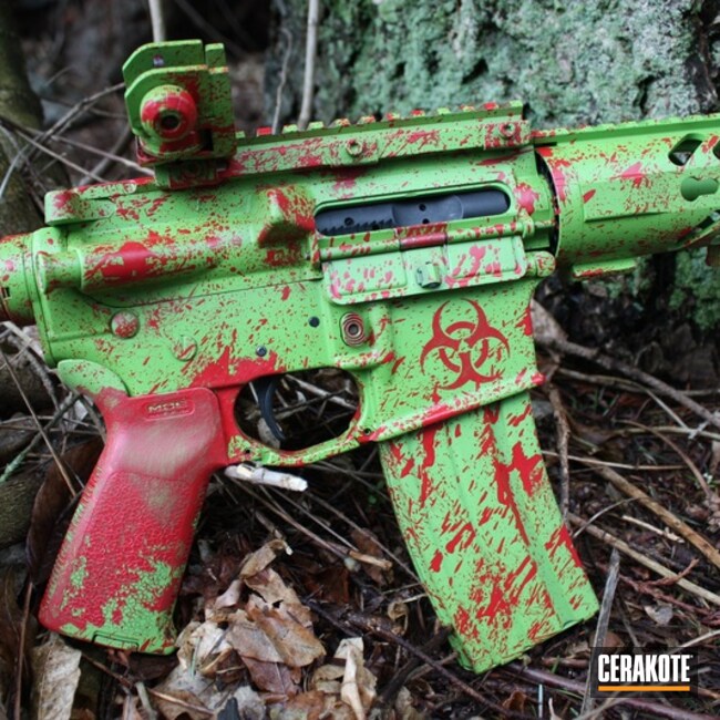Buy CERAKOTE Zombie Green - Oven Cure, Firearm Paint Kit H168, Professional  Results Fast Shipping Online at desertcartINDIA
