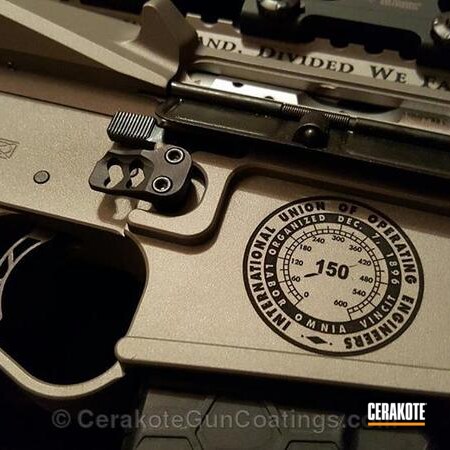 Powder Coating: Tactical Rifle,Titanium H-170