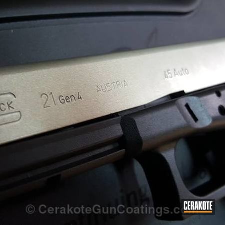 Powder Coating: Graphite Black H-146,Bright Nickel H-157,Glock,Handguns