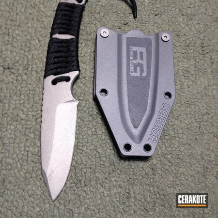 Powder Coating: Knives,Gerber,Gun Metal Grey H-219,Tactical Grey H-227