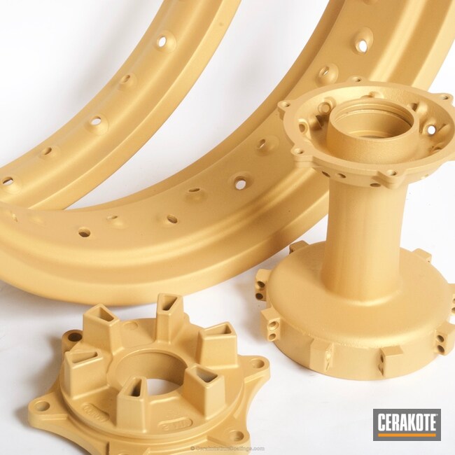 H122 Gold by  User Cerakote