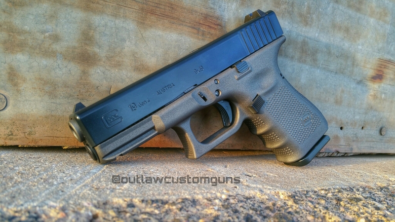 Socom Blue H-245 Socom Blue with H-237 Tungsten by PATRICK HENRIE | Cerakote