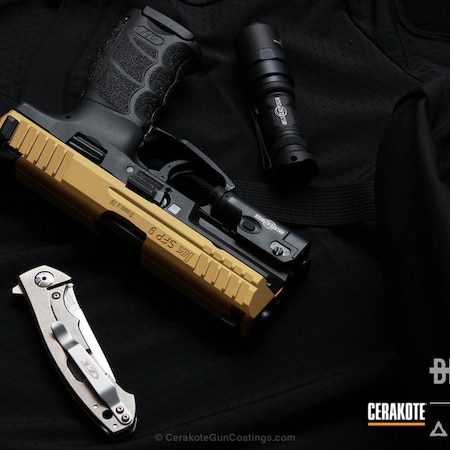 Powder Coating: Knives,Heckler & Koch,Handguns,Gold H-122,Surefire,Flashlights