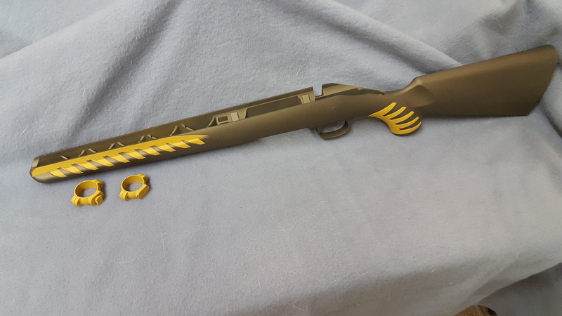 H-148 Burnt Bronze with H-246 Desert Gold by WEB USER | Cerakote