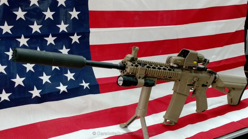 H267 MagPul Flat Dark Earth by JOEL FIELDS Cerakote