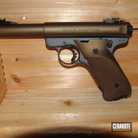 Powder Coating: Handguns,Armor Black H-190,Tungsten H-237,Ruger,Burnt Bronze H-148