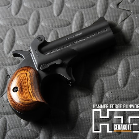 Powder Coating: Graphite Black H-146,Pistol,Derringer