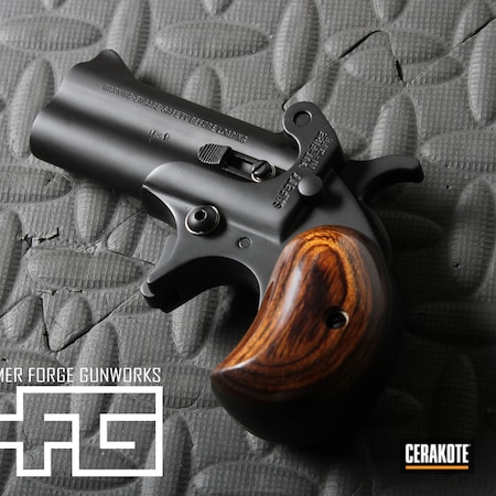 Powder Coating: Graphite Black H-146,Pistol,Derringer