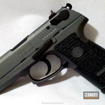 Cerakoted Grey Ruger P95 Dc Handgun