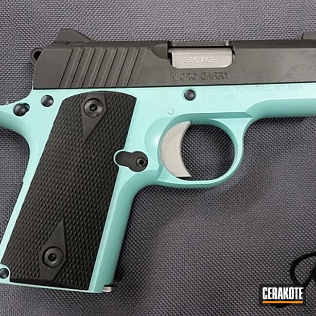 H175 Robin's Egg Blue by MIKE BLAIR Cerakote