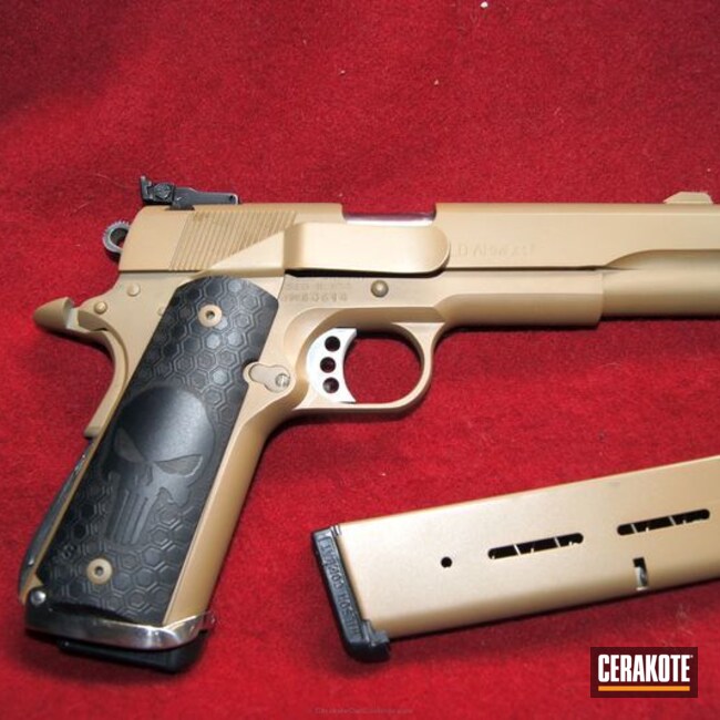 Cerakoted H-268 Troy Coyote Tan