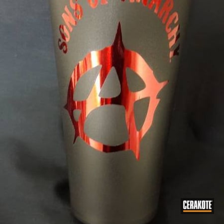 Powder Coating: Armor Black H-190,Coffee Mug,Sons Of Anarchy,Coffee,More Than Guns,Cups