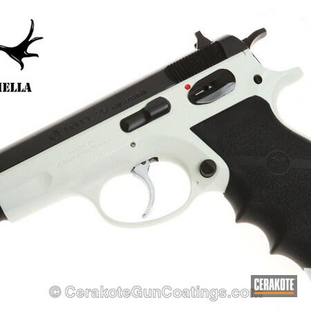Powder Coating: Graphite Black H-146,Handguns,Custom Mix Grey