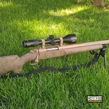Cerakoted C-214 Federal Brown With C-240 Coyote Tan