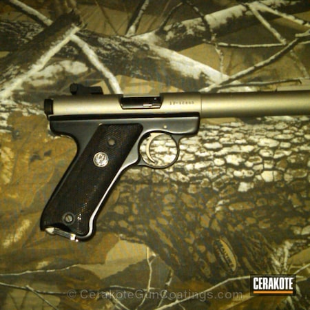 Powder Coating: Graphite Black H-146,Handguns,Stainless H-152,Ruger