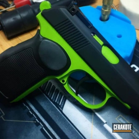 Powder Coating: Zombie Green H-168,Handguns,Makarov