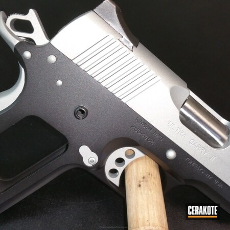 Powder Coating: Graphite Black H-146,Kimber,Handguns,Satin Mag H-147,Kimber 1911