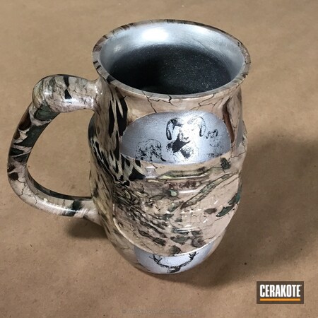 Powder Coating: High Gloss Ceramic Clear,Mug,Coyote Tan H-235