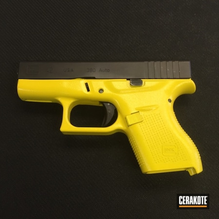 Powder Coating: Electric Yellow H-166,Glock 42