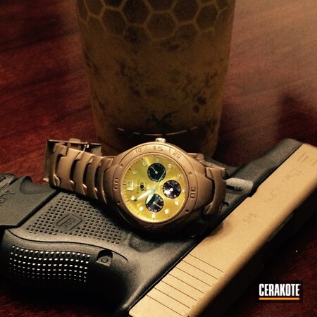Powder Coating: Glock,Watches,YETI Cup,Burnt Bronze H-148