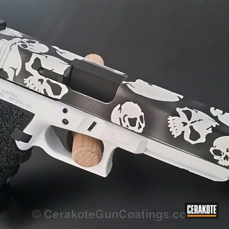 Powder Coating: Bright White H-140,Graphite Black H-146,Glock,Race Gun