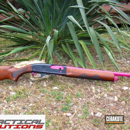 Powder Coating: Shotgun,SIG™ PINK H-224,SOCOM BLUE  H-245,Remington