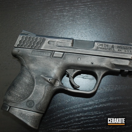 Powder Coating: Smith & Wesson,Handguns,Armor Black H-190,Gun Metal Grey H-219