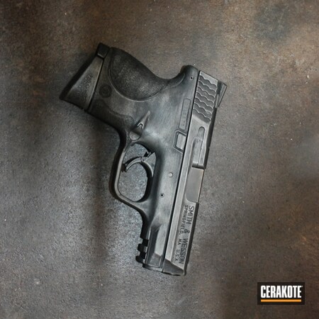 Powder Coating: Smith & Wesson,Handguns,Armor Black H-190,Gun Metal Grey H-219
