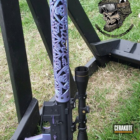 Powder Coating: Graphite Black H-146,Color Change,Custom Mix,Bright Purple H-217,Tactical Rifle,Sparkle,Purple Haze