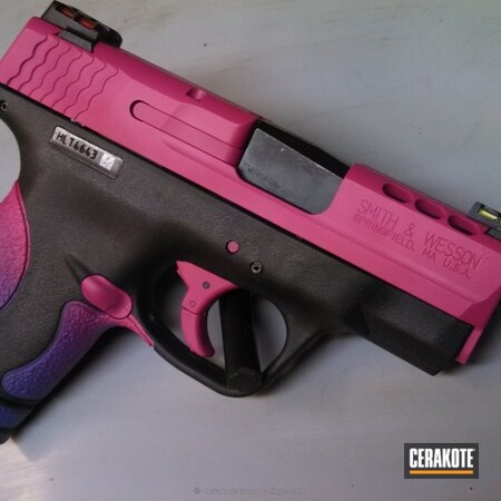Powder Coating: S&W 40,Smith & Wesson,M&P Shield,SIG™ PINK H-224,M&P40,Bright Purple H-217